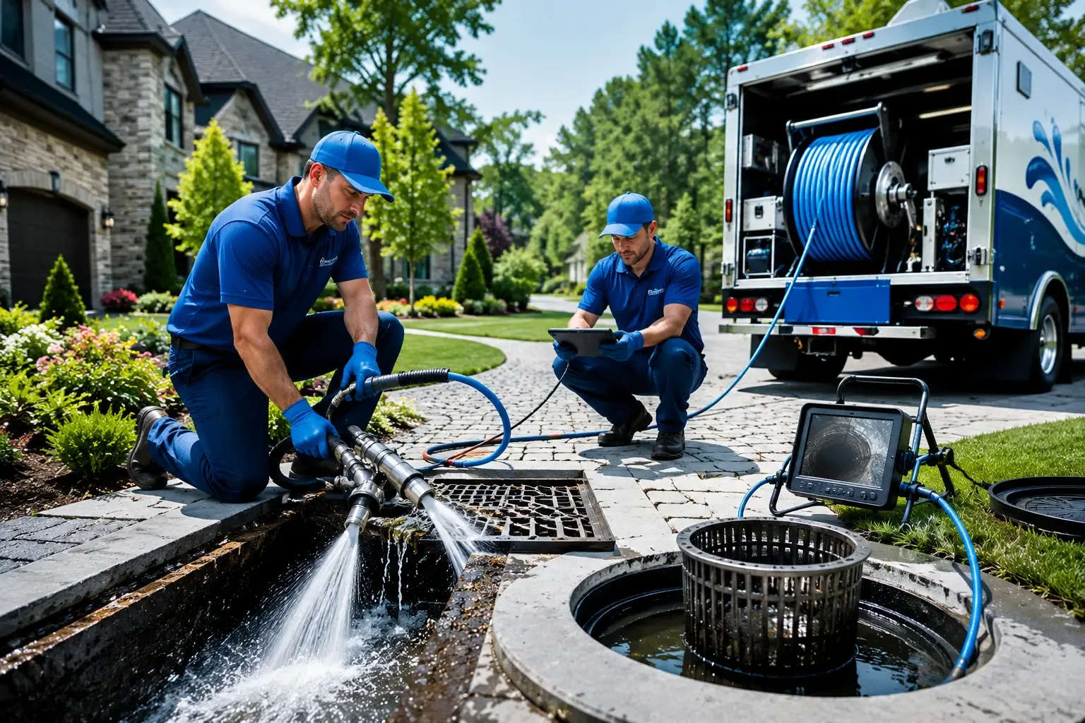Local outdoor drain cleaning professionals in Adrian, WV